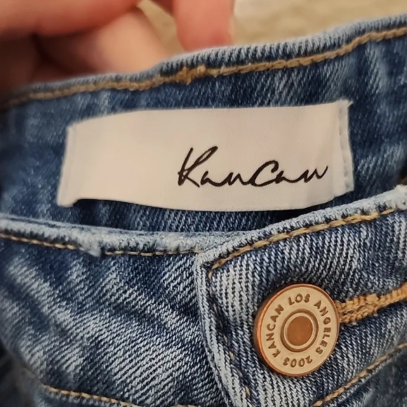 KanCan Women's Blue Flare & Wide Leg Jeans - Picture 2 of 10